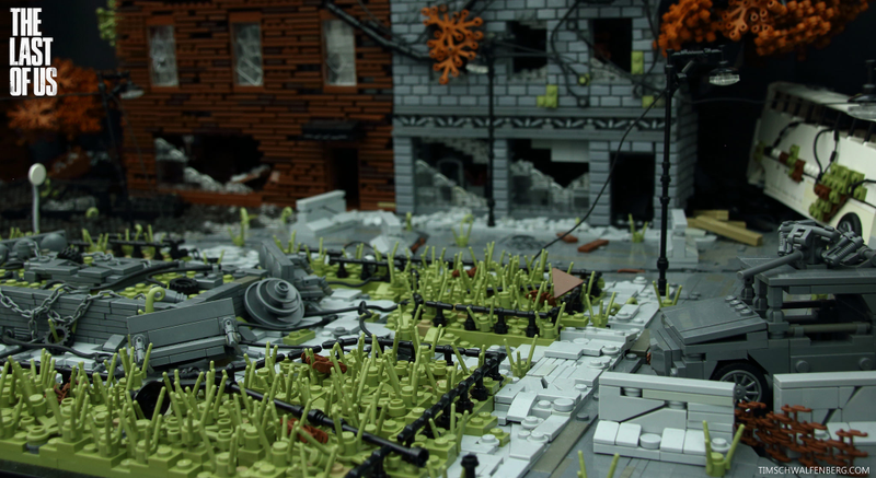 Illustration for article titled The Last Of UsĀ Remade In Giant LEGO Build